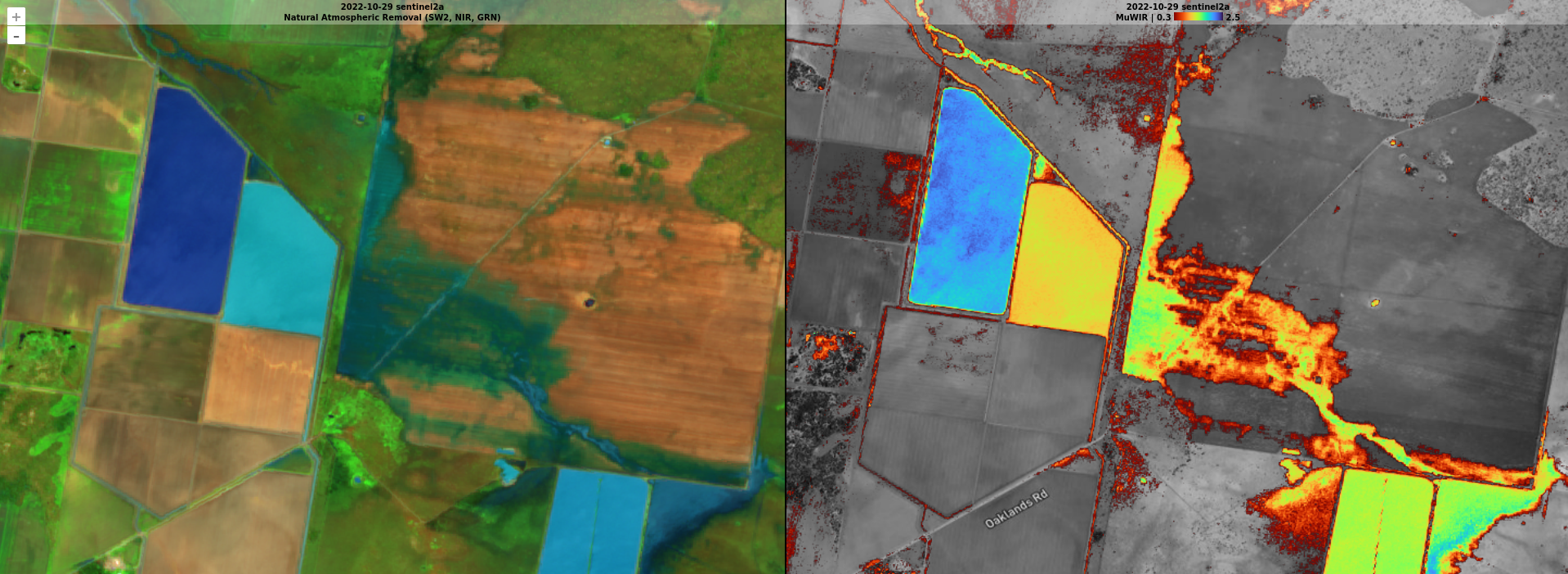 Comparison of Natural Atmospheric Removal and MuWIR
